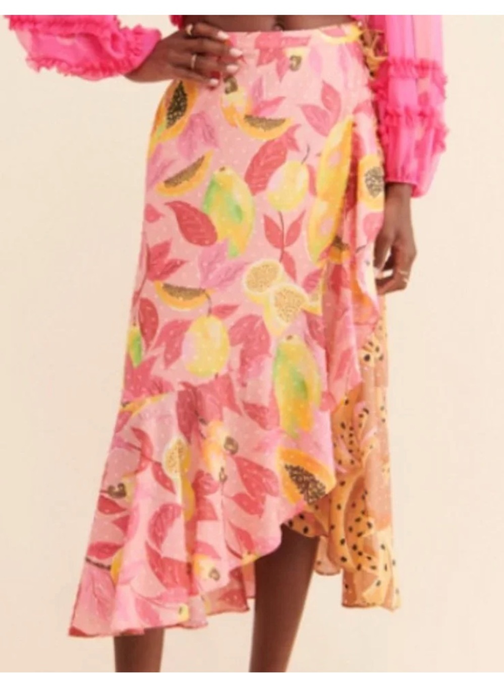 Farm Rio Wrap Skirt Size XS
